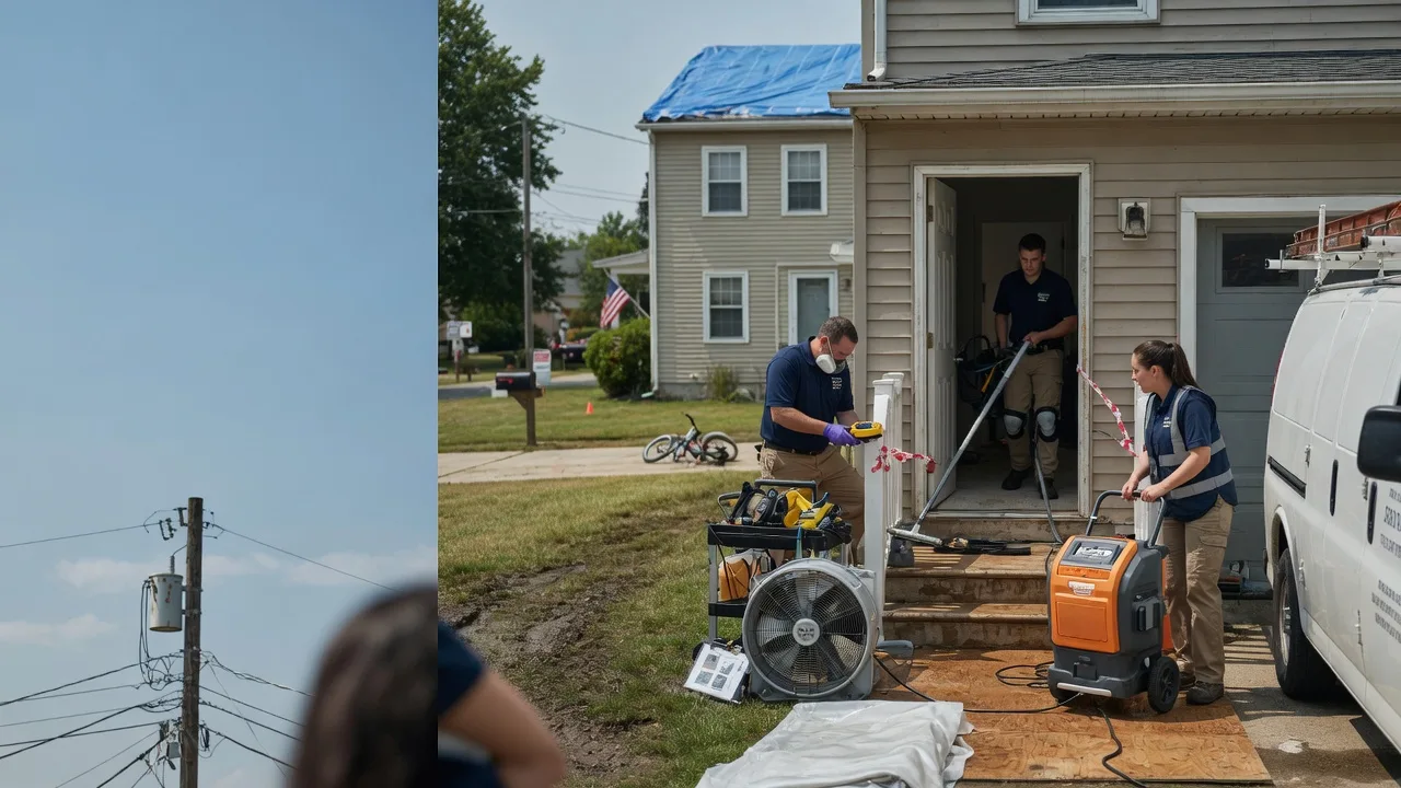 Water Damage Repair in Harrisonville, NJ near me
